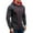 Gray, variant on LYXSSBYX Mens Shirts Long Sleeve Men's Autumn Casual Solid Long Sleeve Hoodie Sweatshirt Top Outwear