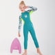 thumbnail image 3 of Soidarity Traje de buceo para niños con de buceo, traje de buceo portátil para mantener el calor, a prueba de sol, protección Flexible, Deportes acuáticos Verde METRO, 3 of 6