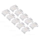 thumbnail image 3 of Conector de cable de tira de LED, 10 piezas Conectores de tira de luz LED sin soldadura COB Conectores de adaptador de LED diseñados a medida, 3 of 12