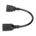 thumbnail image 3 of Cable de alimentación IE R, adaptador de corriente IEC Convertidor de 1 zócalo Adaptador de corriente IE RAC optimizado para la excelencia, 3 of 8
