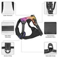 thumbnail image 6 of Picia Palm Trees at Sunset No-Pull Dog Harness Reflective Front Clip Vest with Handle,Step-in Air Dog Harness,Adjustable 2 Metal Rings 4 Buckles,Easy to Put on & Take Off X-Large, 6 of 9
