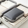 thumbnail image 5 of Compression Packing Cubes Travel Storage Bag Organizer, Space Saving Multi Compartment Durable Lightweight Design, for Suitcase Travel Vacation Home Organization, 5 of 6