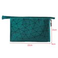 thumbnail image 1 of Bolsa de cuero PU impermeable para cosméticos, organizador de maquillaje, neceser de viaje, estuche de almacenamiento para cosméticos y maquillaje, 2022 Fivean unisex, 1 of 2