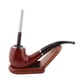 thumbnail image 1 of Juego de pipa de tabaco, pipa de baquelita curva, fondo plano con herramientas de limpieza de pipa, caja de regalo y accesorios para pipa, 1 of 3