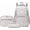 Gray, variant on Daisy Series Children's Backpack Set with Lunch Bag & Pencil Case: Water-Resistant, Lightweight, Spacious – The Ultimate Back-to-School Gift for Kids