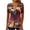 Multicolor, variant on SHE IS Plus Size Summer Tops 3x Shirts for Women Dressy Casual Work Blouses for Women Dressy Casual Plus Size 4x Tunics for Women 2026 Short Sleeve
