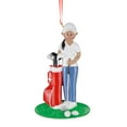 thumbnail image 4 of Maxora Personalized Ornaments Customized Christmas Sport Ornament Golf Player Ethnic Free Customize, 4 of 9