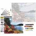 thumbnail image 2 of ArtSkills Premium Paint by Number Kit, 2-pack, Lake, 2 of 3