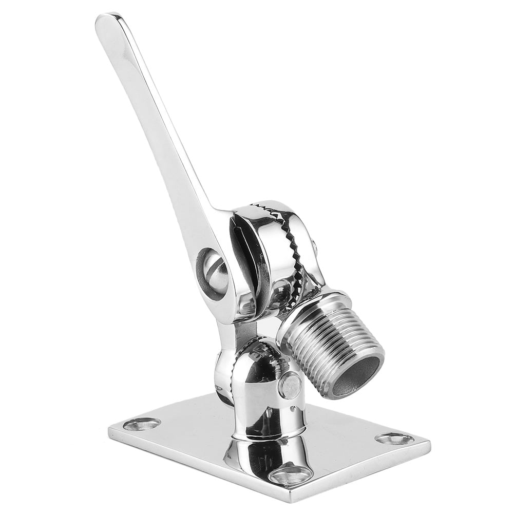 Antenna Ratchet Base Stainless Steel VHF Antenna Ratchet Mount Dual