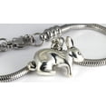 thumbnail image 3 of Rabbit Bracelet for Women | A Rabbit Gift with a Bunny Rabbit Charm on a Hypoallergenic Stainless Steel Snake Chain Bracelet Great Rabbit Gifts for Women or Men or Rabbit Jewelry as the Rabbit Gift, 3 of 9