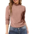 thumbnail image 3 of Sweaters for Women Suitable Fall and Winter Comfortable and resistant to pilling Brown L Womens Sweaters, 3 of 5