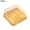 Golden, variant on 50Pcs 100g Moon Cake Box Square Plastic Egg Yolk Pastry Box for Festival