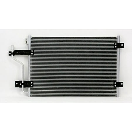A-C Condenser - Pacific Best Inc For/Fit 4983 98-02 Dodge Pickup With Block Fitting Diesel Engine (Best Diesel Engine 2019)