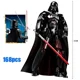 thumbnail image 3 of Figura de Star Wars de 452 piezas con sables de luz, modelo de batalla mandaloriano, adornos hechos a mano para armar, 3 of 5