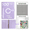 Purple, variant on Garayma 100 Envelopes Challenge Binder with 50pcs Stickers Money Saving Challenge Book Plan Budget Save Cash Money Save $5,050 for Parents Lovers Friends Blue