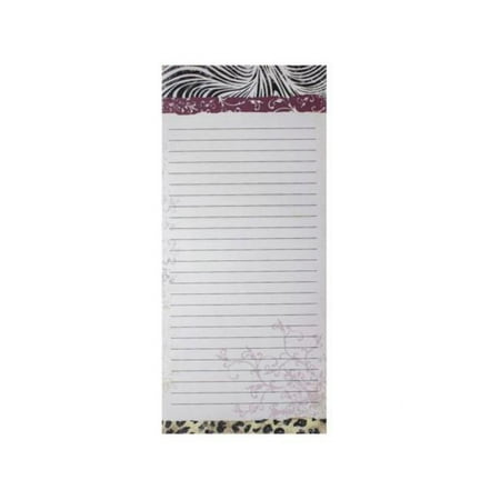 Kole Imports CS088-24 Modern Safari Magnetic Notepad - Case of 24