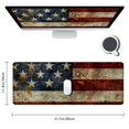 thumbnail image 2 of nygtbtfer United States National Flag Mousepad Non-Slip Rubber Base Mouse Pads for Computers Laptop Office Desk Accessories Mouse pad 31.5x11.8 in, 2 of 6