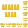 thumbnail image 1 of Qarigey Paquete de 10 tapones para los oídos de viaje, sueño, prevención de ruido, aislamiento, naranja Type1 NO1, 1 of 6