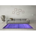 thumbnail image 3 of Ahgly Company Indoor Rectangle Abstract Purple Contemporary Area Rugs, 2' x 3', 3 of 4