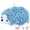 Blue, variant on Unique Bargains Cute Animal Chenille Hanging Absorbent Hand Towel Blue 10" x 6"