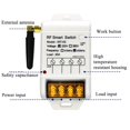 thumbnail image 3 of Dual remote control 315/433mhz 4ch interruptor de control remoto inalámbrico transmisor receptor de radio 220v, 3 of 5