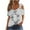 Multicolor#4, variant on cocolona Womens Summer Cold Shoulder Tops 2025 V Neck Short Sleeve Floral Print T-shirts Fashion Casual Loose Blouse Shirts