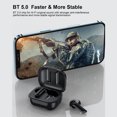 thumbnail image 4 of Auriculares deportivos inalámbricos Wei T36 Auriculares intrauditivos BT con sonido envolvente estér Awei Negro, 4 of 7