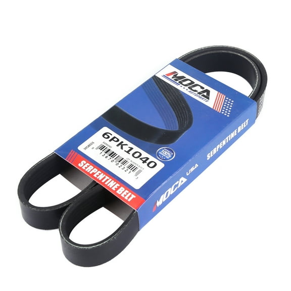 MOCA AUTOPARTS 6PK1040 Serpentine Belt Fit for 1998-2001 BMW 750iL 5.4L & 1994-1997 Lexus ES300 3.0L & 1999-2003 Lexus RX300 3.0L & 2001-2003 Toyota Highlander 3.0L