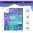 thumbnail image 5 of Gifts for Wife, Best Gifts for Wife, Wife Gifts from Husband, Cool Birthday Gifts for Wife, for Wife, Wife Gifts for Mothers Day Throw Blanket 50"x60", 5 of 5