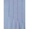 thumbnail image 6 of Terra & Sky High Neck Short Sleeve Relaxed Fit Tiered Dress (Women's Plus), 1 Count, 1 Pack, 6 of 7