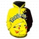thumbnail image 1 of 2023 Pokemon niños dibujos animados Sudadera con capucha Pikachu sudadera manga larga niños moda Top 4-14 años niños calle> 40cm Gao Jinjia LED, 1 of 2