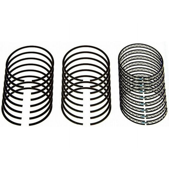 Piston Ring Set - Compatible with 2011 - 2021 Ford F-350 Super Duty 6.7L V8 2012 2013 2014 2015 2016 2017 2018 2019 2020