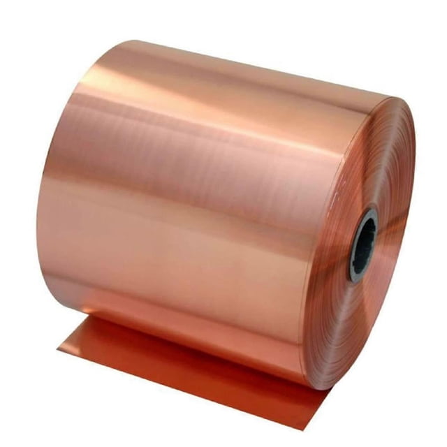 Copper Metal Foil Roll, Cu Metal Sheet 99.9% Purity Pure Copper Foil Plate/Bronze/0.4 mm 0.4Mm Bronze