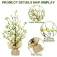 thumbnail image 3 of Easter Decorations, Easter Egg Tree Tabletop Decor, for Home Party Wedding Holiday Spring Summer Decoration - Gifts, 3 of 5