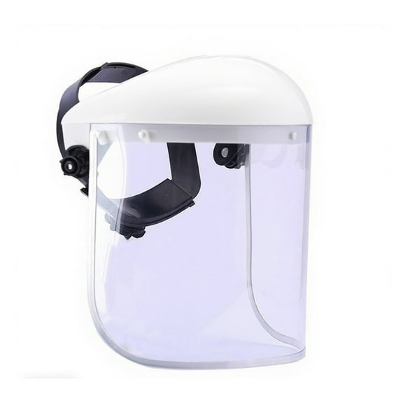 Clear Visors Safety Faceshield Impacts Resistant Ergonomic Adjustable Headband Face Cover For Workshop Use