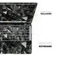 thumbnail image 4 of DesignSkinz Black 3D Diamond Surface Full-Body Skin Decal Wrap Cover for MacBook Pro 13" with CD Drive (A1278), 4 of 9