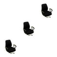 thumbnail image 2 of ZheElen 2pcs Polyester Wide Application Seat Chair Cover Stylish And Anti-slide Feature Dustproof Seat Cover black 3Set, 2 of 6