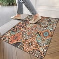 thumbnail image 3 of Bohemian Brown Geometry (2) Door Mat 30 X 17 Inch Welcome Doormat Indoor Outdoor Entrance Floor Mat Non Slip Spring Summer Decor Rubber Mats, 3 of 6