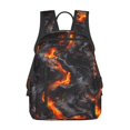 thumbnail image 1 of Balery Molten Lava Abstract Flow Mochila Ligera para Hombres y Mujeres – Resistente y Impermeable, Ideal para la Escuela, el Trabajo, los Viajes y el Uso Diario, 1 of 7