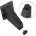thumbnail image 2 of 6 piezas de patas ajustables para muebles, metal negro Patas de mesa para mesas, armarios, cocina, sofá, escritorio, 92 mm, 2 of 5