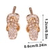 thumbnail image 3 of Pendientes para mujer, regalos para mujer, zapatillas de circonita, pendientes con forma de flor, bonitos pendientes para mujer, niña, rompecabezas de bola., 3 of 5