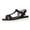 Black, variant on Vedolay Heeled Sandals Sandals for Women Strappy Flat Sandals Buckle Strap Summer Beach Shoes,White 7