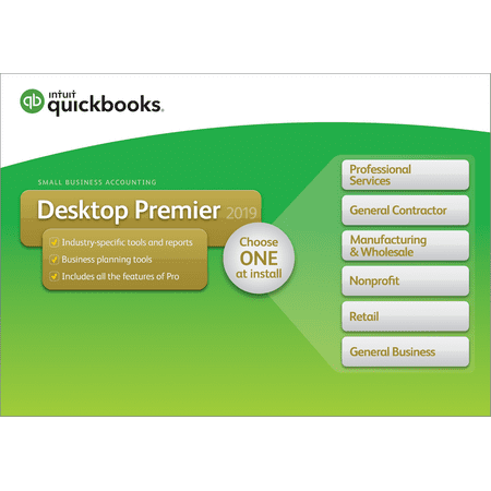 Intuit QuickBooks Premier 1-user 2019 (Email & CD (Best Ultrabooks Of 2019)