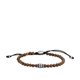 thumbnail image 1 of Pulsera Fossil con forma de ojo de tigre para hombre, 25 cm, color marrón, 1 of 6