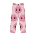 thumbnail image 4 of Fotbe Pig Nose Men's Pajama Pants,Sleepwear Pants,Pj Bottoms Drawstring And Pockets-Small, 4 of 9