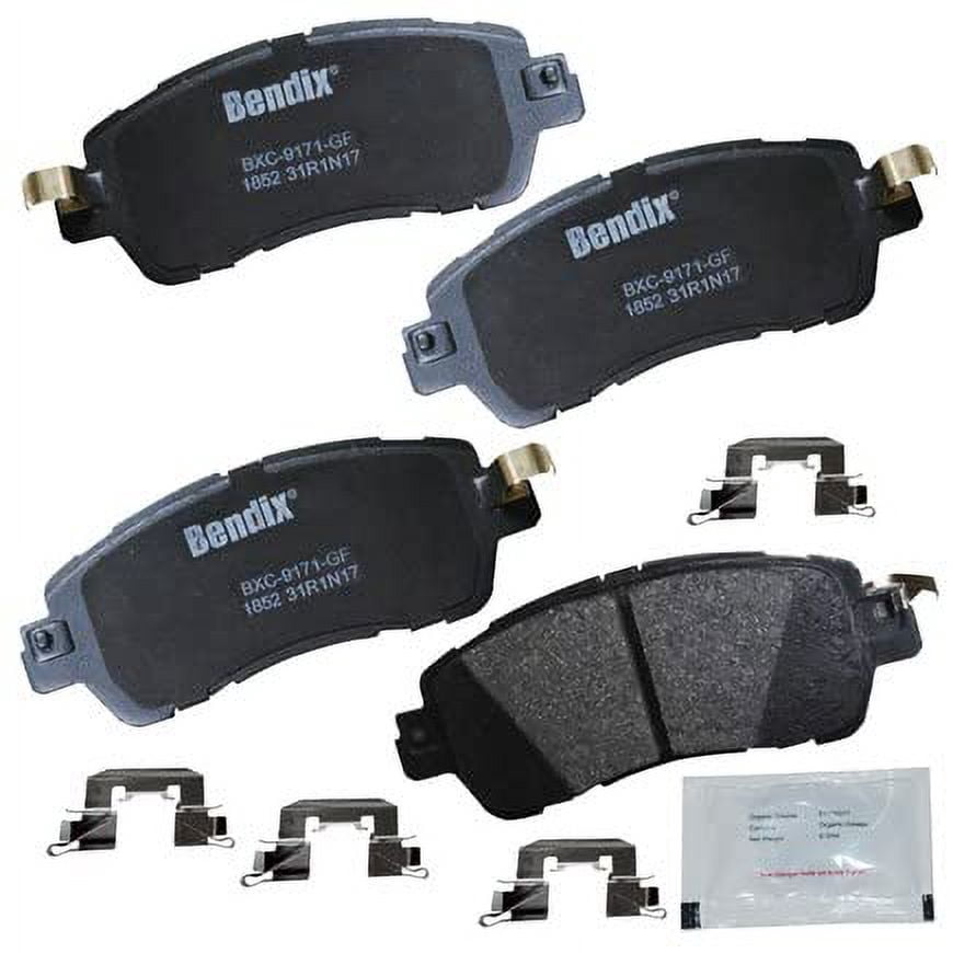 Bendix CFC1852 Copper Free Premium Brake Pads Fits select: 2017-2018 TOYOTA YARIS IA, 2016 TOYOTA SCION IA