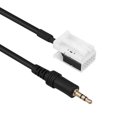 thumbnail image 4 of Input Cable, 3.5MM  Adapter Cable Abrasion Resistant  For Car Accessories Replacement For  307 408 RD4 RD43 RD45, 4 of 8