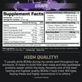 thumbnail image 3 of PMD Sports BCAA Stim-Free Amino Acids - Better Workout Performance, Enhanced Recovery, Daily Energy, Muscle Builder, and Muscle Sparing - BCAA Powder Drink Mix - Grape (30 Servings), 3 of 3