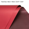 thumbnail image 2 of Double Sided Color Flower Wrapping Paper Wine 22.8"x22.8" Waterproof 20 Pack, 2 of 7