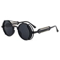 thumbnail image 2 of Gafaol góticas Marco de plástico Accesorios de pya Gafas Lente de color Lente circur para al aire libre Mujeres gris Sunnimix gafas de sol de las mujeres, 2 of 8